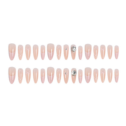 Artificial nail set with elegant design and dreamy 3D applications Acalora