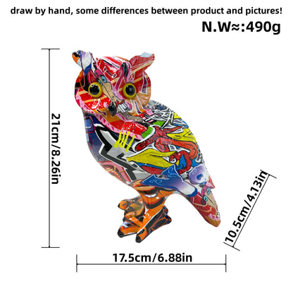 Artistic Owl Decorative Figure Acalora