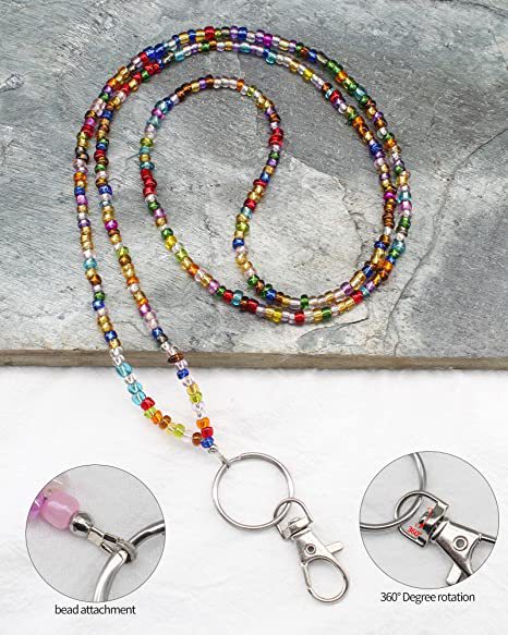 Colorful Beaded Eyewear Lanyard Acalora