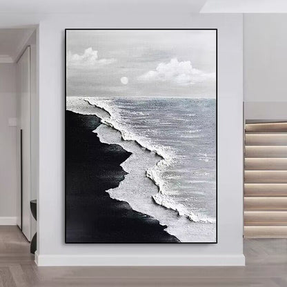 Modern Abstract Textured Canvas Artwork