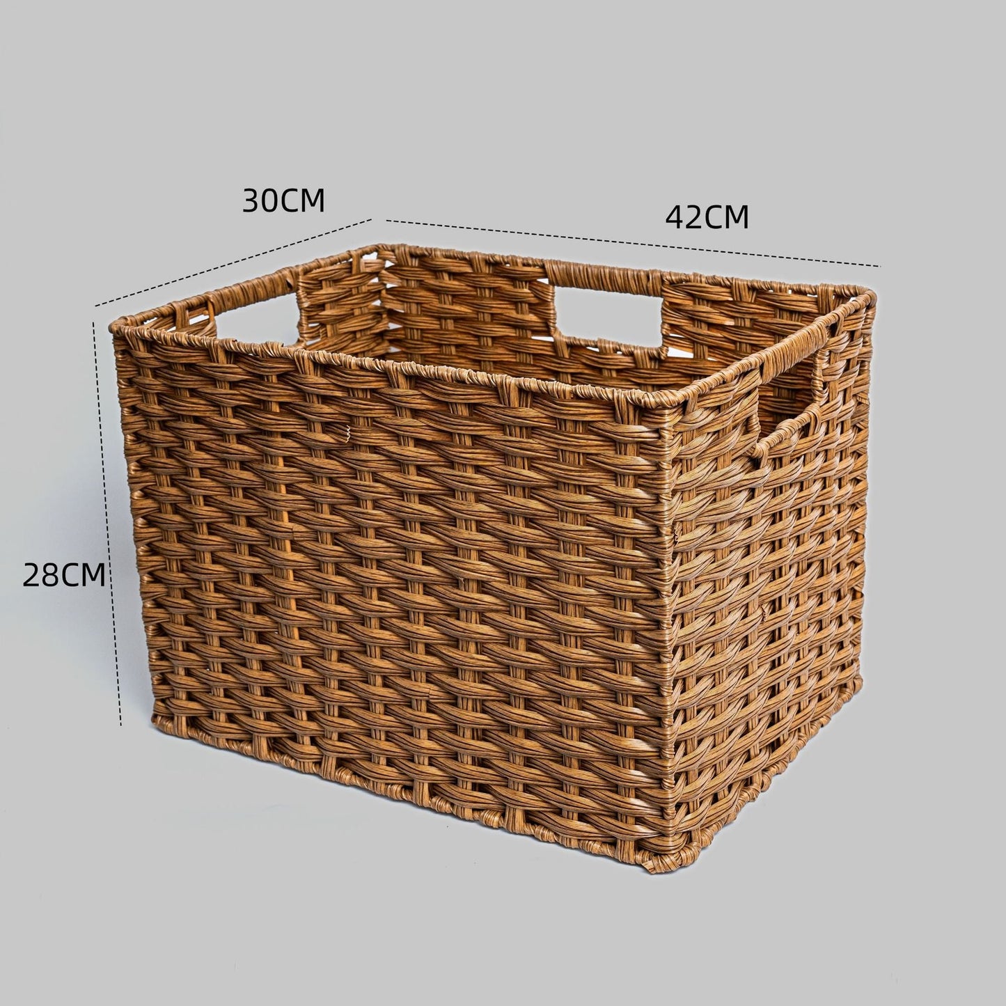 Women's Practical Storage Basket with Handles Bowlift