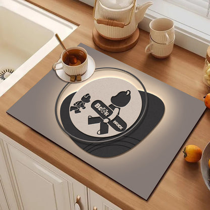 Cute Cartoon Character Kitchen Mat Acalora