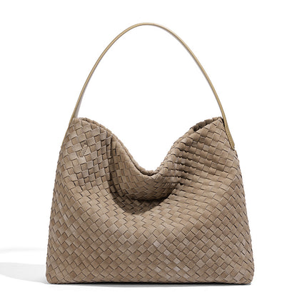 Oversized Woven Hobo Bag Acalora
