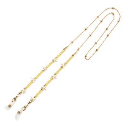 Beach-Inspired Beaded Eyewear Chain Acalora