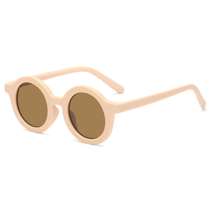 Women's round sunglasses with robust design and UV protection Kalsten