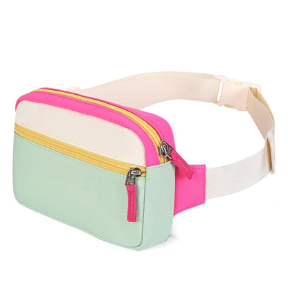 Unisex fashionable waist bag with multiple compartments Bowlift
