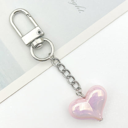 Heart-Shaped Keychain Charm Acalora