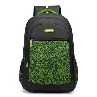 Stylish Geometric Print Backpack Acalora