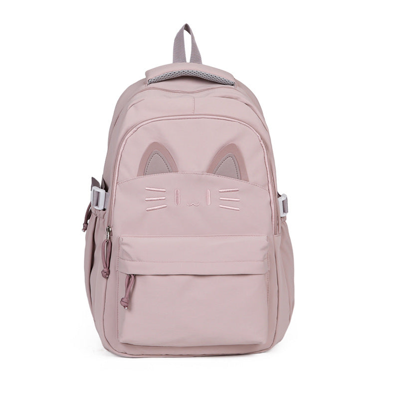 Cute Cat-Themed Backpack Acalora