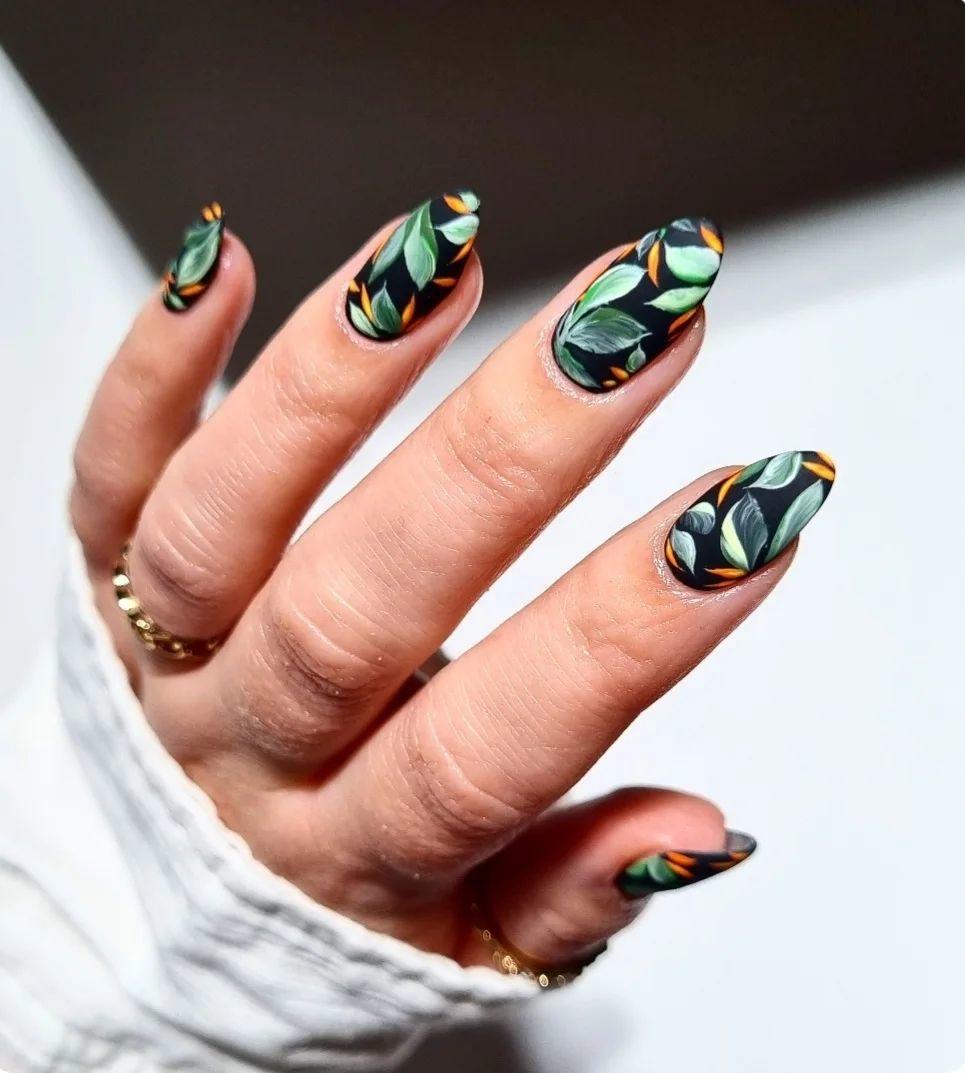 Creative design artificial nails with piano keys motif Acalora