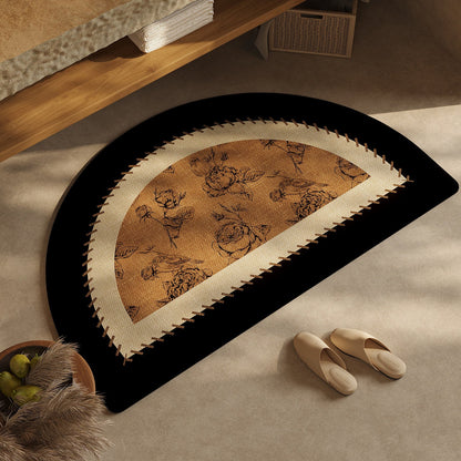 Chic Geometric Design Bath Mat