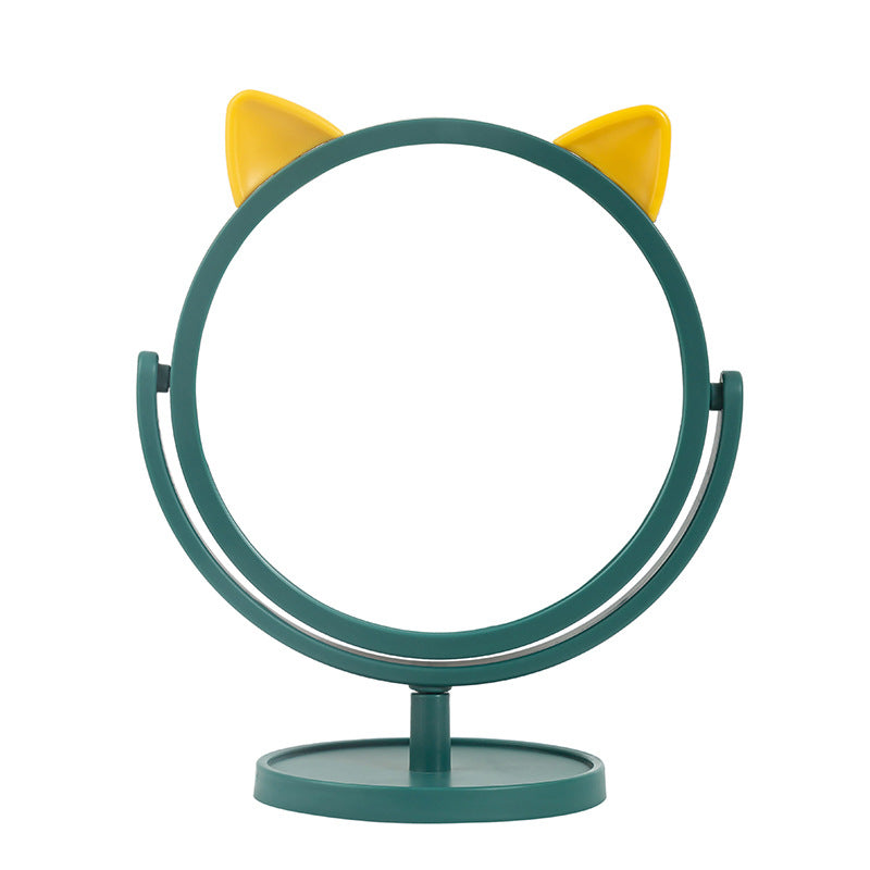 Cute Bunny-Themed Tabletop Mirror