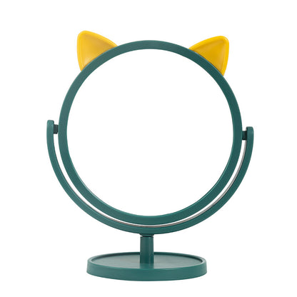 Cute Bunny-Themed Tabletop Mirror