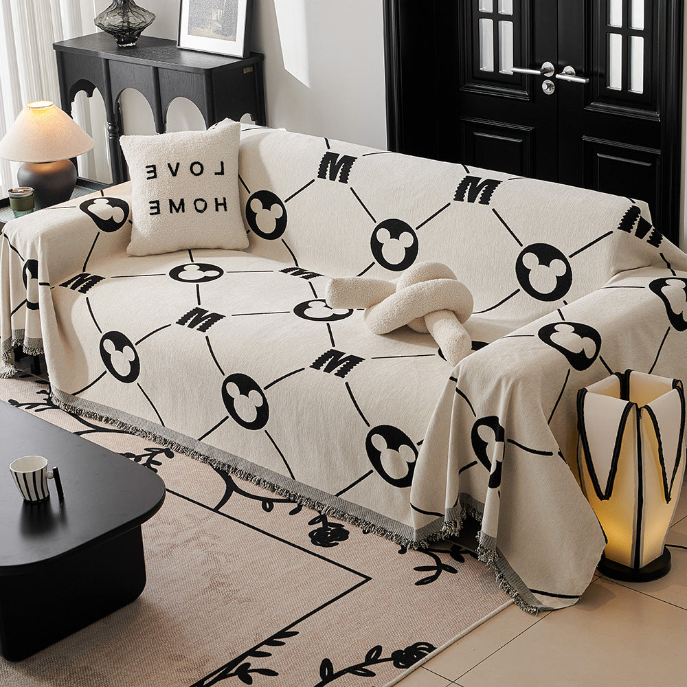Decorative Floral Sofa Cover