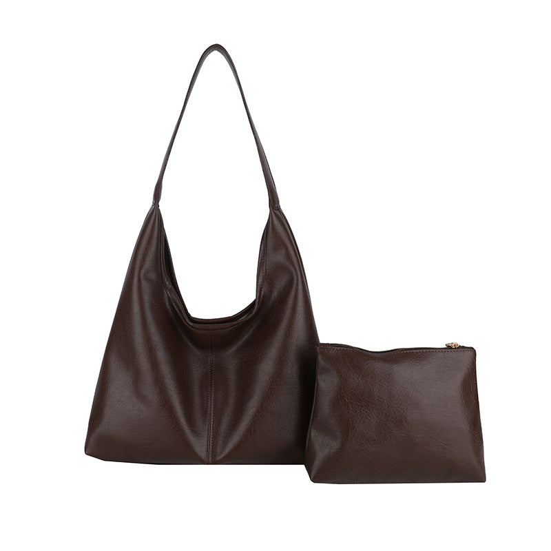 Contemporary Leather Shoulder Bag Acalora