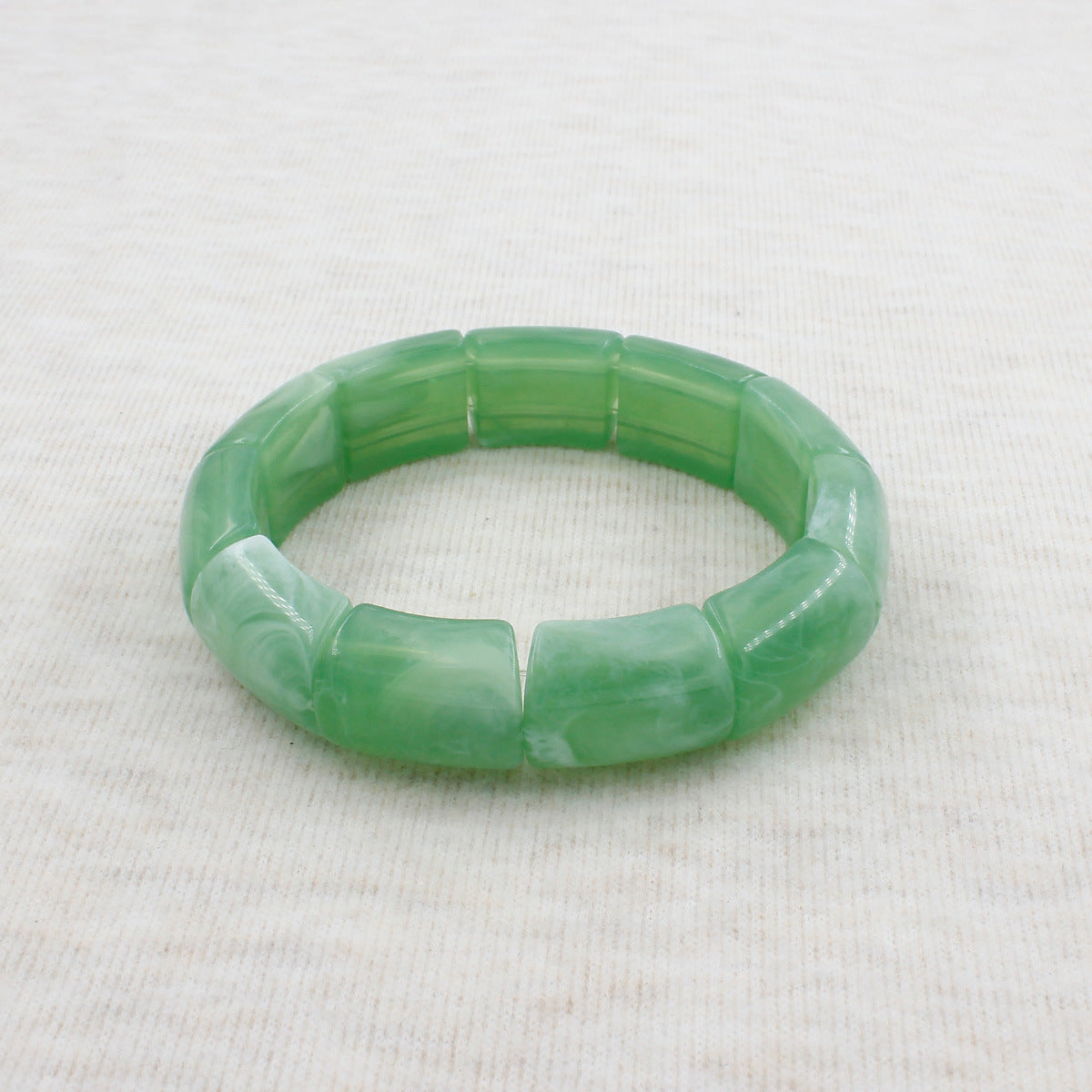 Geometric Resin Bangle Acalora
