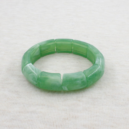Geometric Resin Bangle Acalora