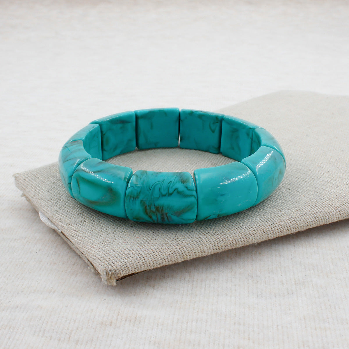 Geometric Resin Bangle Acalora