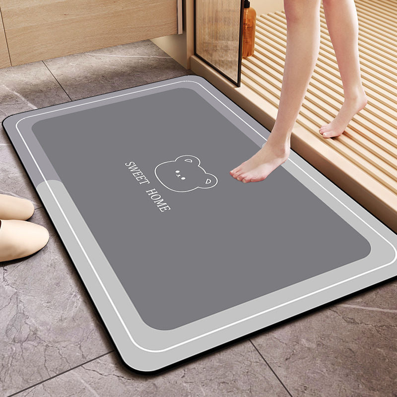 Absorbent Memory Foam Bathroom Mat
