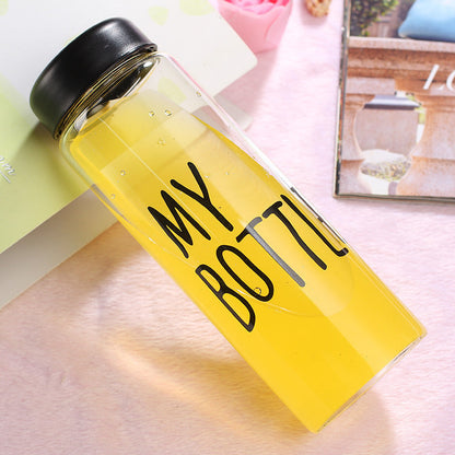 Women's stylish glass drinking bottle Brehn