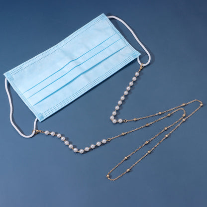 Crystal-Accented Eyewear Chain Acalora