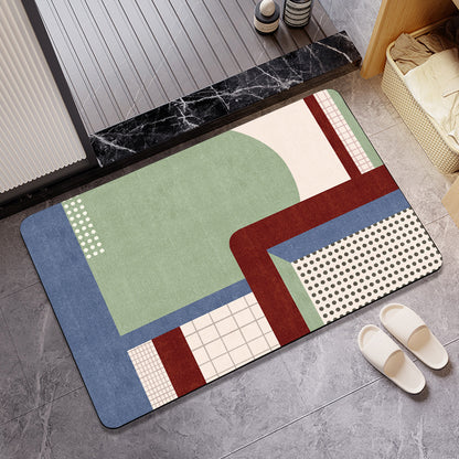 Non-Slip Modern Bath Mat Acalora