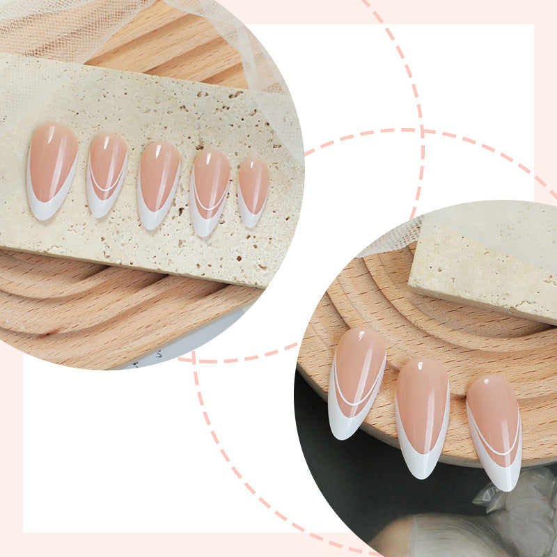 Natural Finish Gel Press-On Nails Acalora