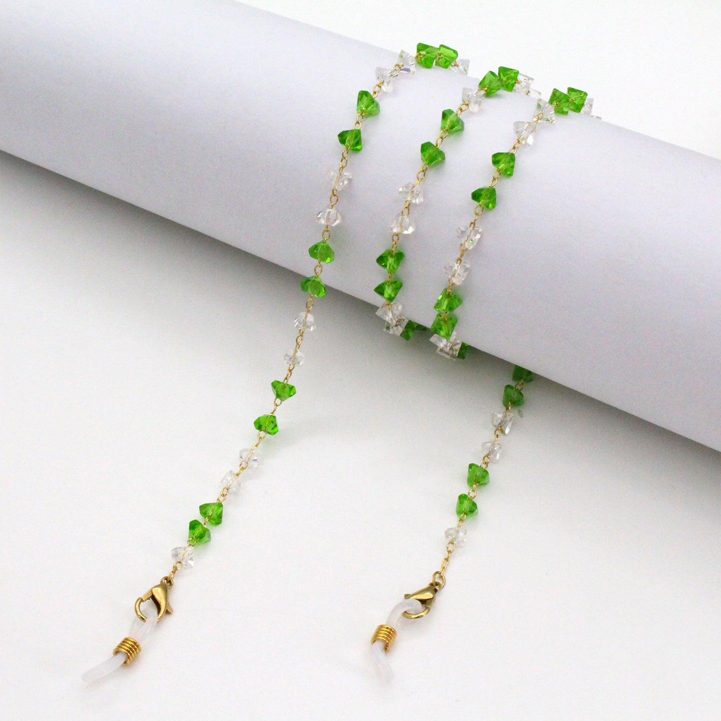 Artistic Gemstone Eyewear Chain Acalora
