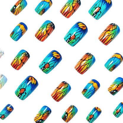 Floral Artistic Nail Art Acalora