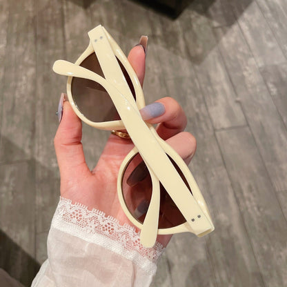 Ladies stylish sunglasses in trendy retro design Bowlift