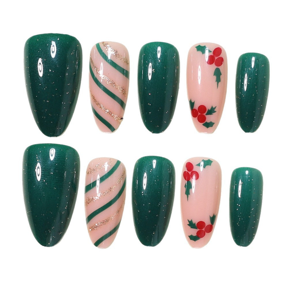 Festive Holiday Nail Art Wraps Acalora