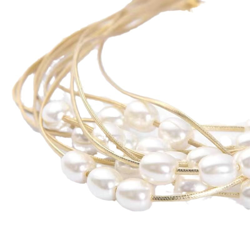 Decorative curtain holder with bead accent Acalora