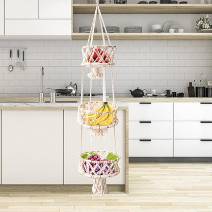 Hanging Macrame Plant Holder Acalora