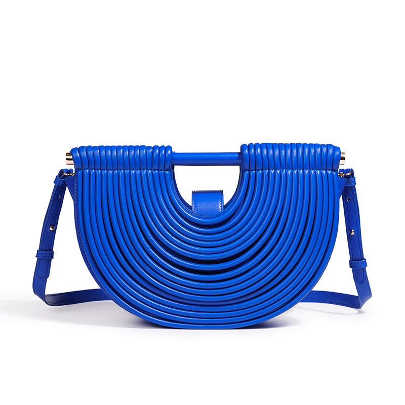 Structured Half-Circle Handbag Acalora