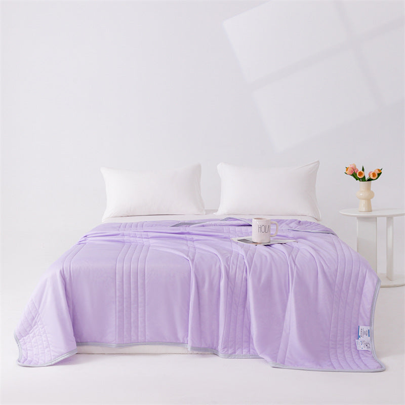 Cooling Ice Silk Summer Blanket – Lightweight, Washable, Soft Blanket for Babies & Adults | Karnz