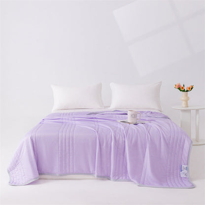 Cooling Ice Silk Summer Blanket – Lightweight, Washable, Soft Blanket for Babies & Adults | Karnz