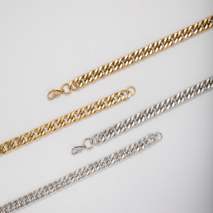 Heavyweight Curb Link Chain Bracelet Acalora