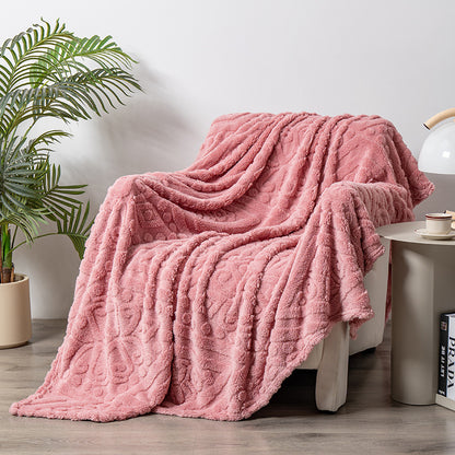 Unisex Cozy Plush Throw Blanket