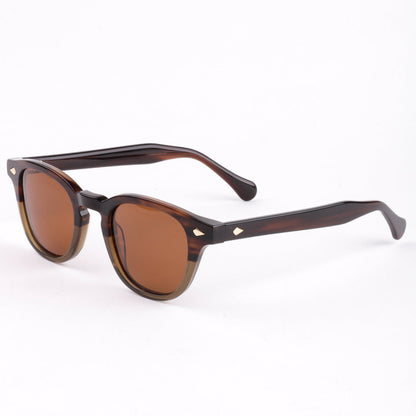 Women's sunglasses with exclusive geometric frame and polarized lenses Skanto