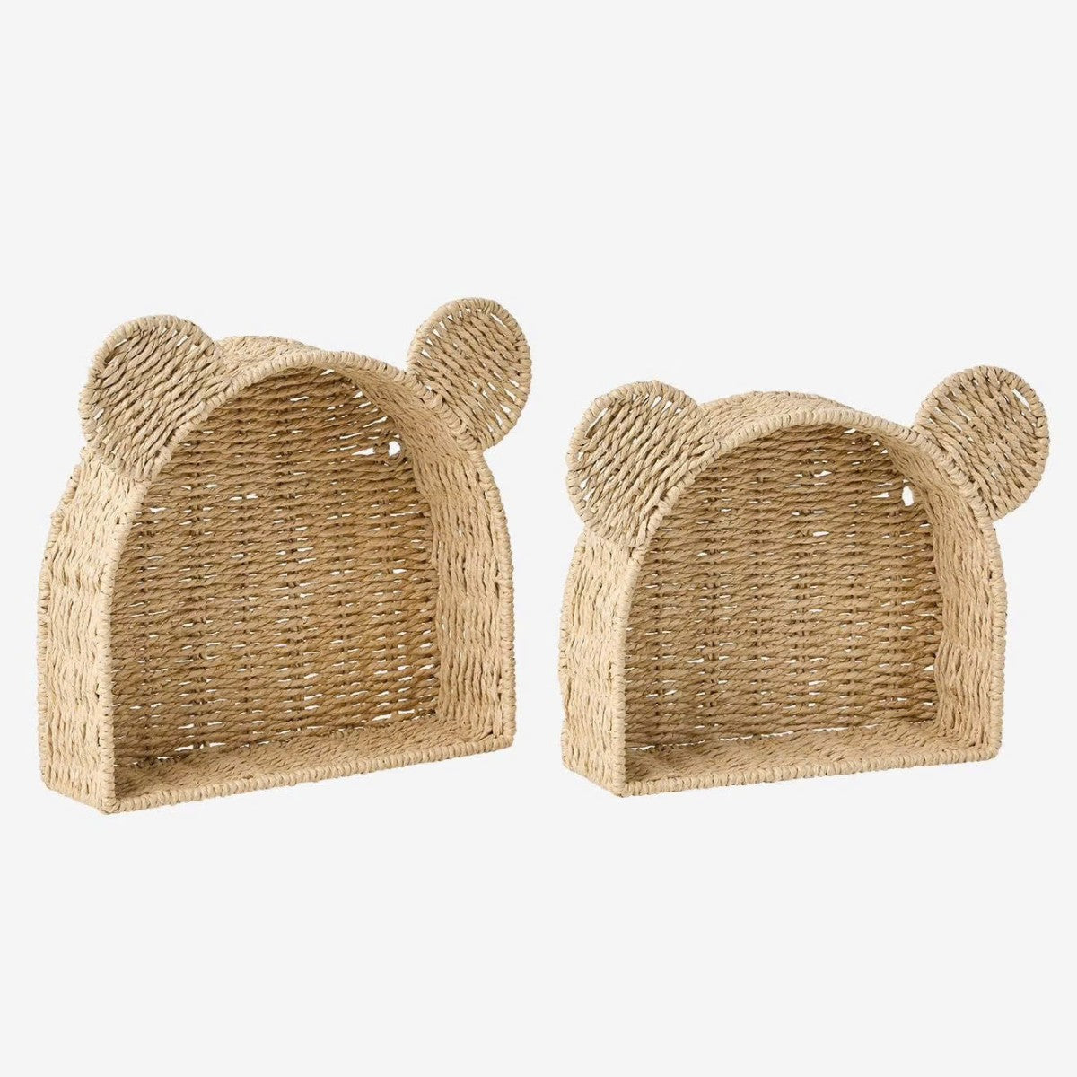 Playful storage basket with ears Acalora