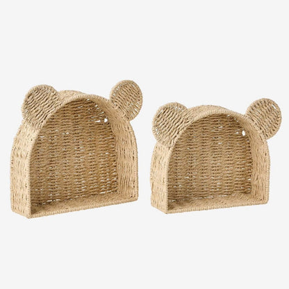 Playful storage basket with ears Acalora
