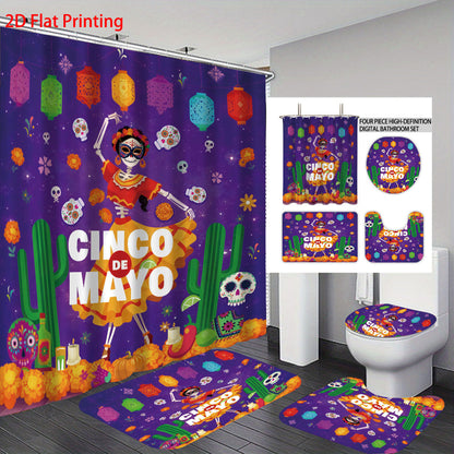 Cinco de Mayo-Themed Complete Bathroom Set