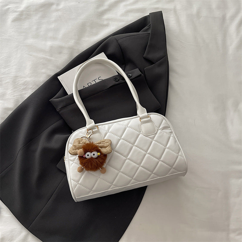 Quilted Faux Leather Handbag Acalora