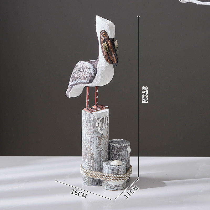 Handmade Seagull Figurine