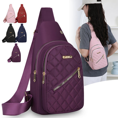 Quilted Sling Backpack Acalora