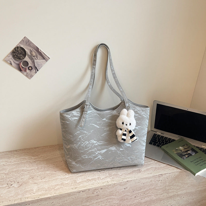 Stylish Textured Tote Bag Acalora