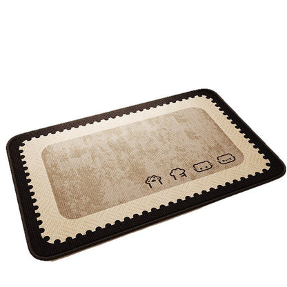 Absorbent Bathroom Rug