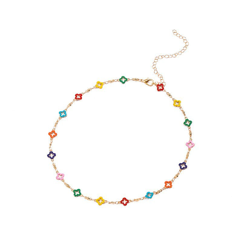 Colorful Charm Anklet Acalora
