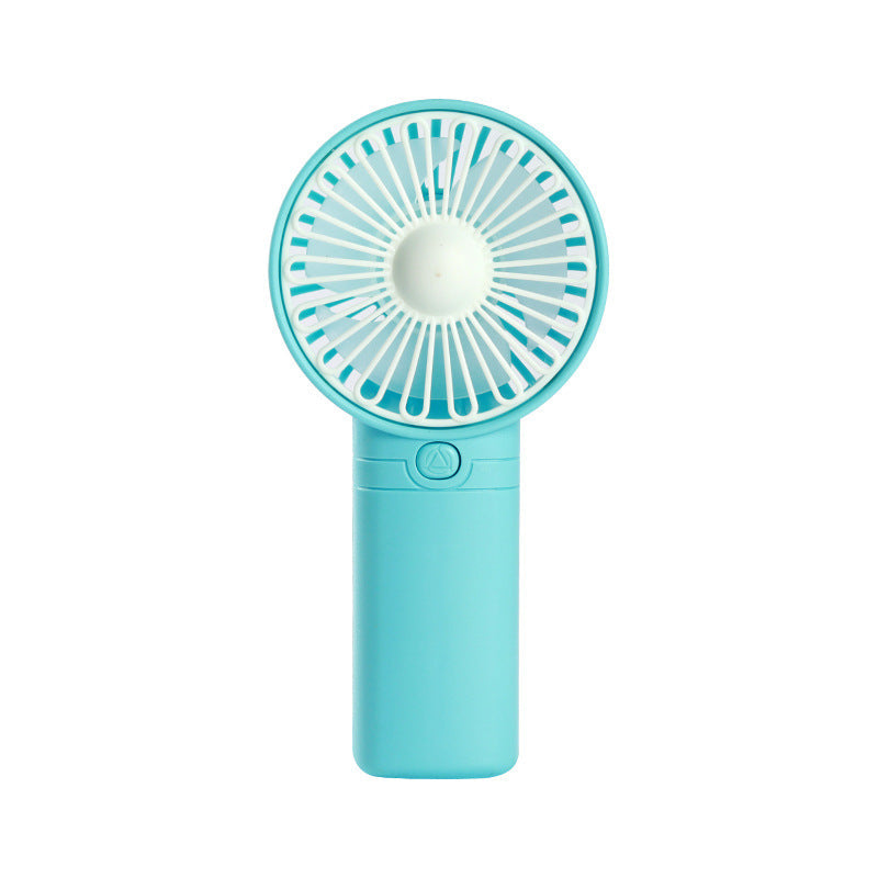 Women's Portable Mini Handheld Fan with Ergonomic Handle and Innovative Design Skanto