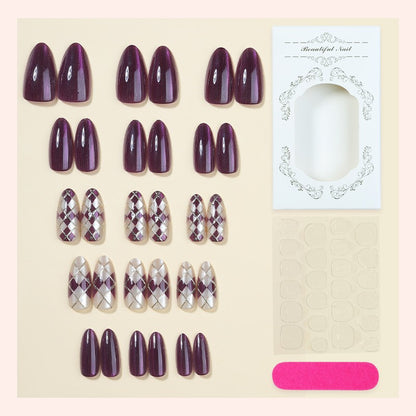 Elegant Chic Press-On Nail Set Acalora